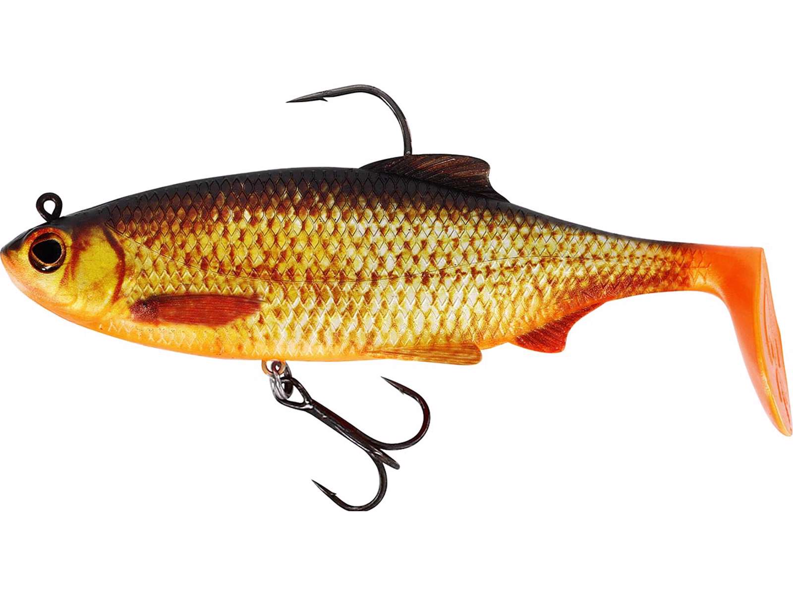 Westin Guma Ricky The Roach Shadtail R 'N R 14cm 57g Real Rudd