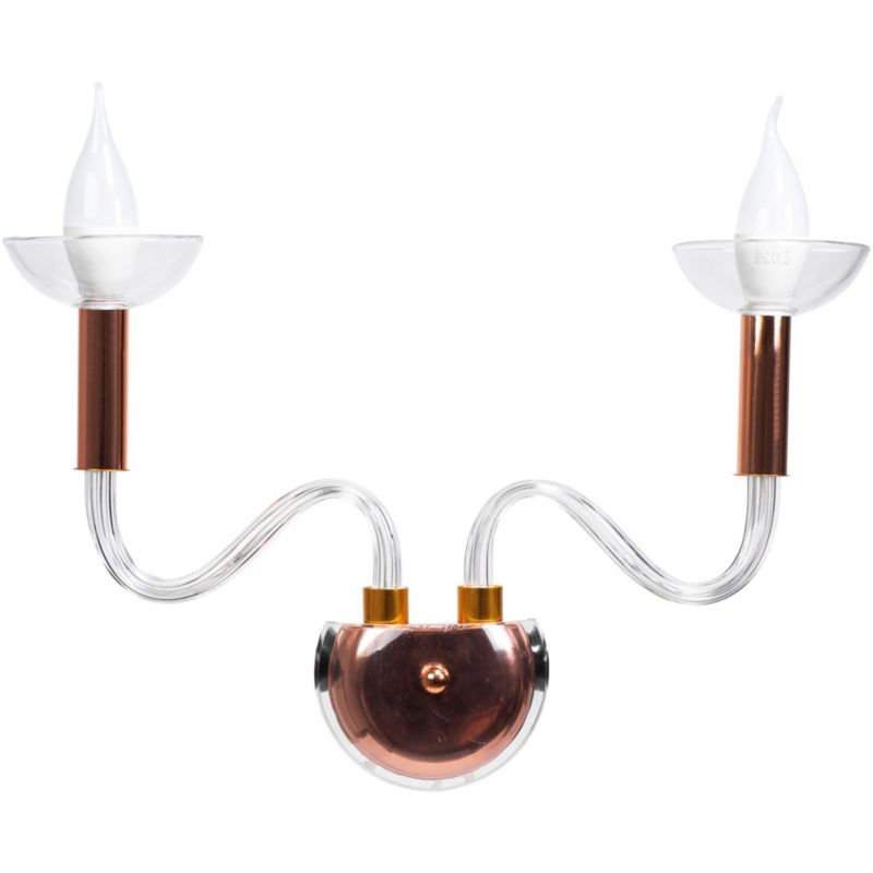 Kinkiet Toolight App1082-2W Transparentny 4X45X24Cm 1Szt
