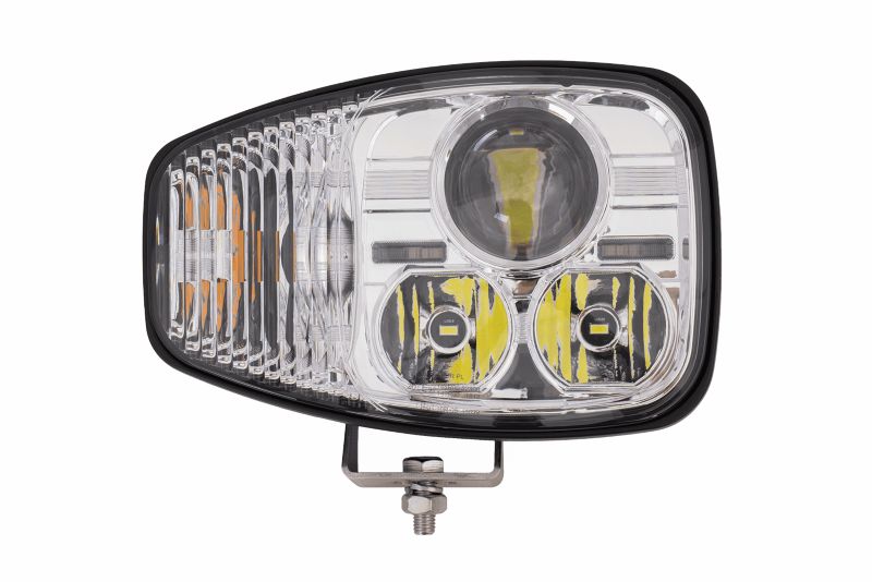 Lampa prawa przód LED TT Technology z kierunkowskazem 108W JCB CAT VOLVO TEREX 3 funkcje 1 szt.