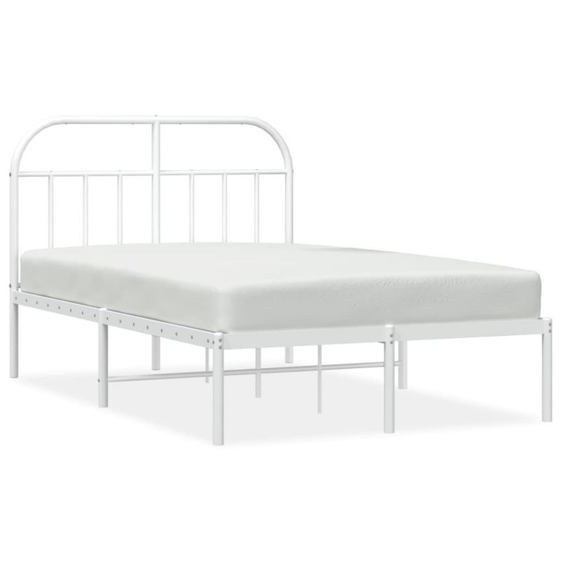 Łóżko metalowe WaszeMeble 120x190 cm biała WM-353681 1 szt.