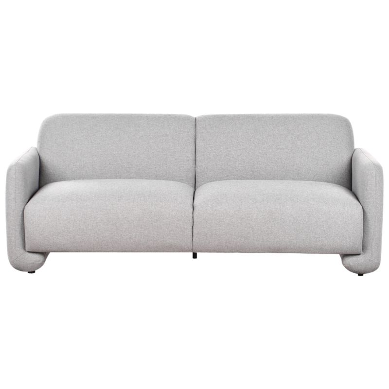 Sofa dla 3 osób Saland Szary 1 szt.