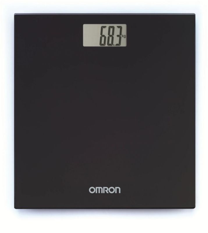 Waga łazienkowa Omron HN-289-EBK 150 kg LCD czarna 29x27x2,2 cm 1 szt.