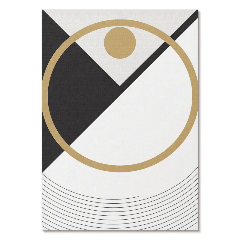 Nowoczesny Plakat na Płótnie Tulup 29,7x42 cm (A3) Geometryczna kompozycja Do salonu, biura, 1 szt.