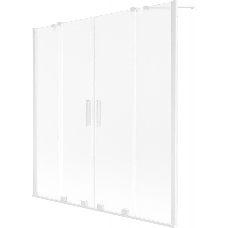Parawan nawannowy rozsuwany Mexen Velar szron 140x150 1 szt.
