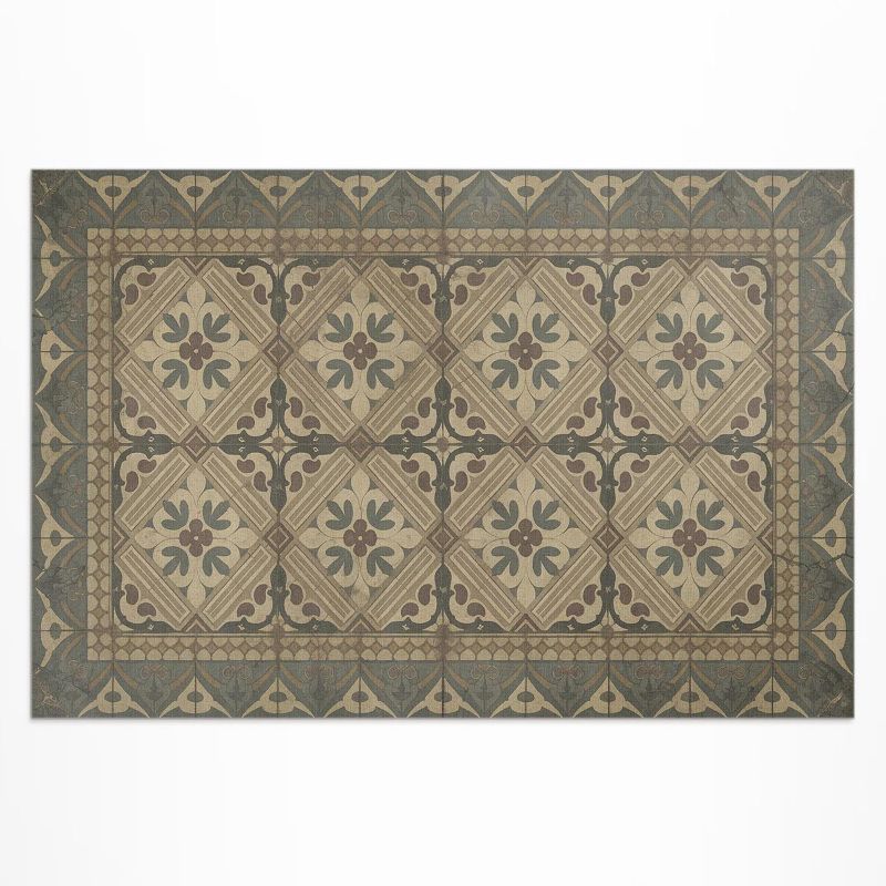 Dywan Winylowy Zewnętrzny Wallfluent 100x150 cm Symetryczne wzory vintage 1 szt.
