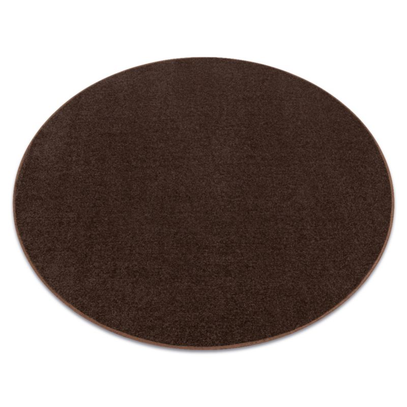 Dywan RugsX koło 150 cm brąz 154319 1 szt.