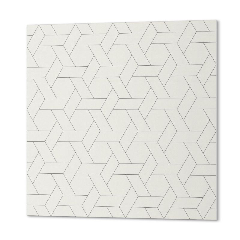 Komplet Kafelków PCV ArtPrintCave 20x20 cm Geometryczny wzór heksagonalny 20 szt.
