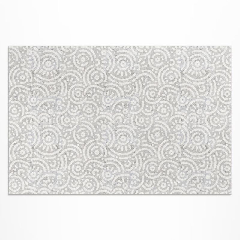 Dywan Winylowy Zewnętrzny Wallfluent 100x150 cm Abstrakcyjne orientalne kształty linie boho 1 szt.