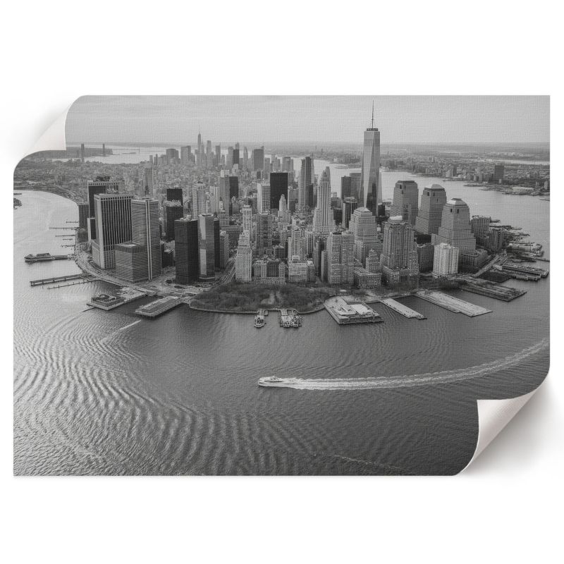 Plakat Dekoracyjny ArtPrintCave 59,5x42 cm Miejska panorama Baron 1 szt.