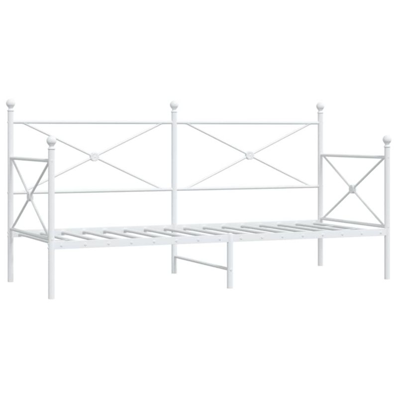 Rama łóżka WaszeMeble 90x200 cm Biały metal WM-4104682 1 szt.
