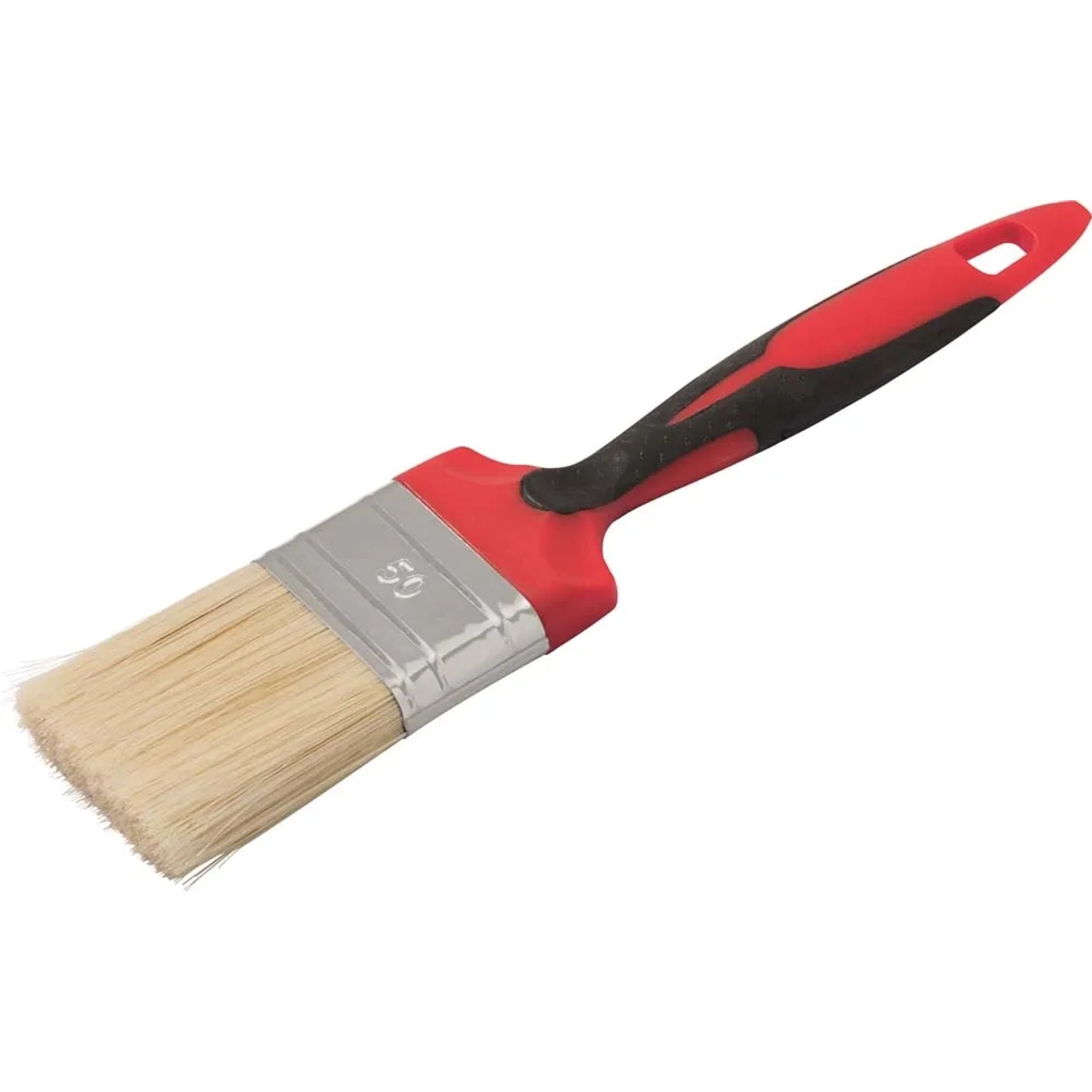 LUX-TOOLS Pędzel płaski do farb rozpuszczalnikowych 50 mm
