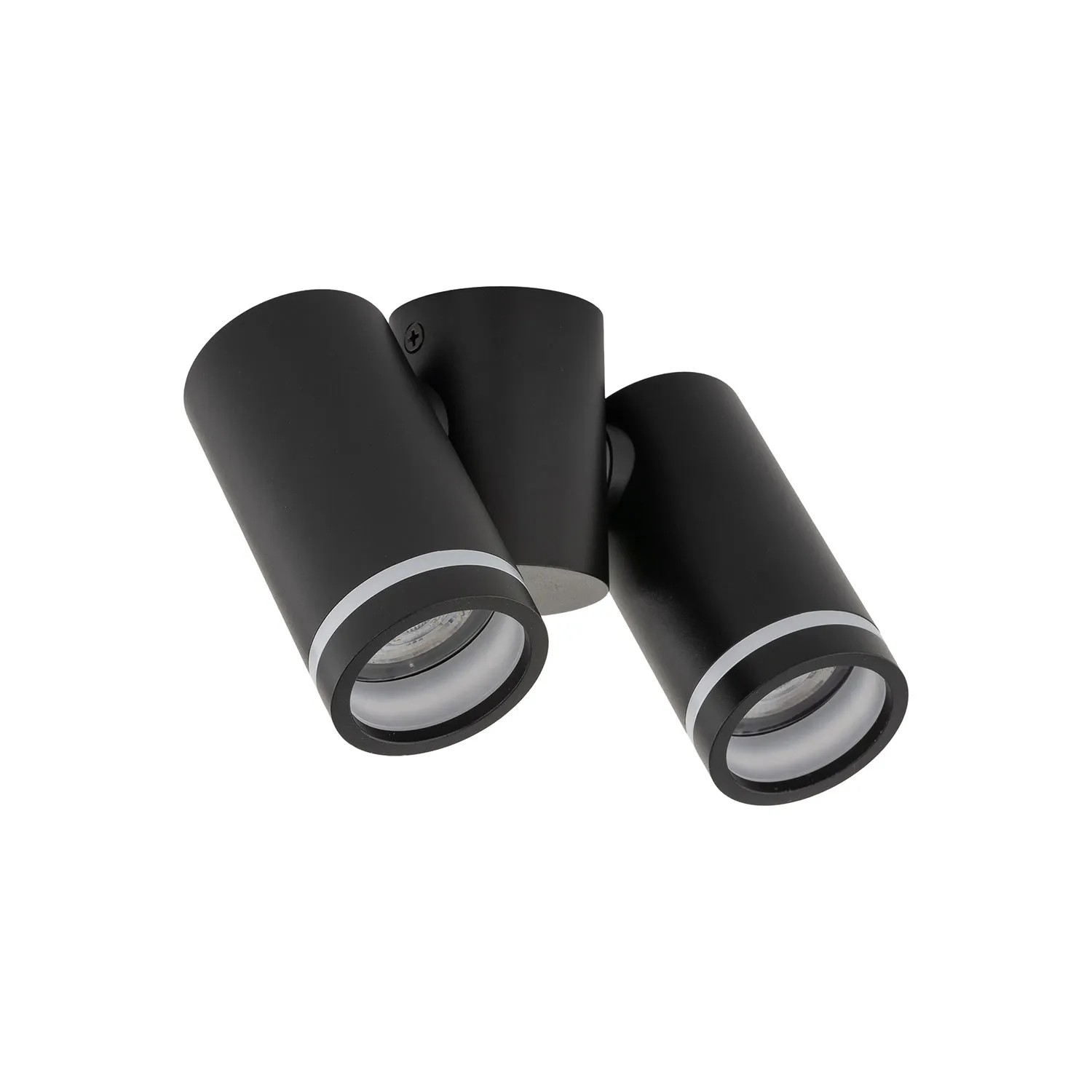 TK Lighting Lampa Jet Set Black 2xGU10