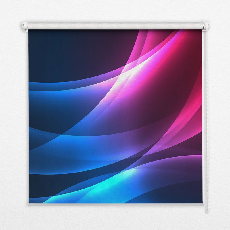Roleta Do Sypialni Tulup 100x140 cm Kolorowa Animacja Montaż do ściany/sufitu 1 szt.