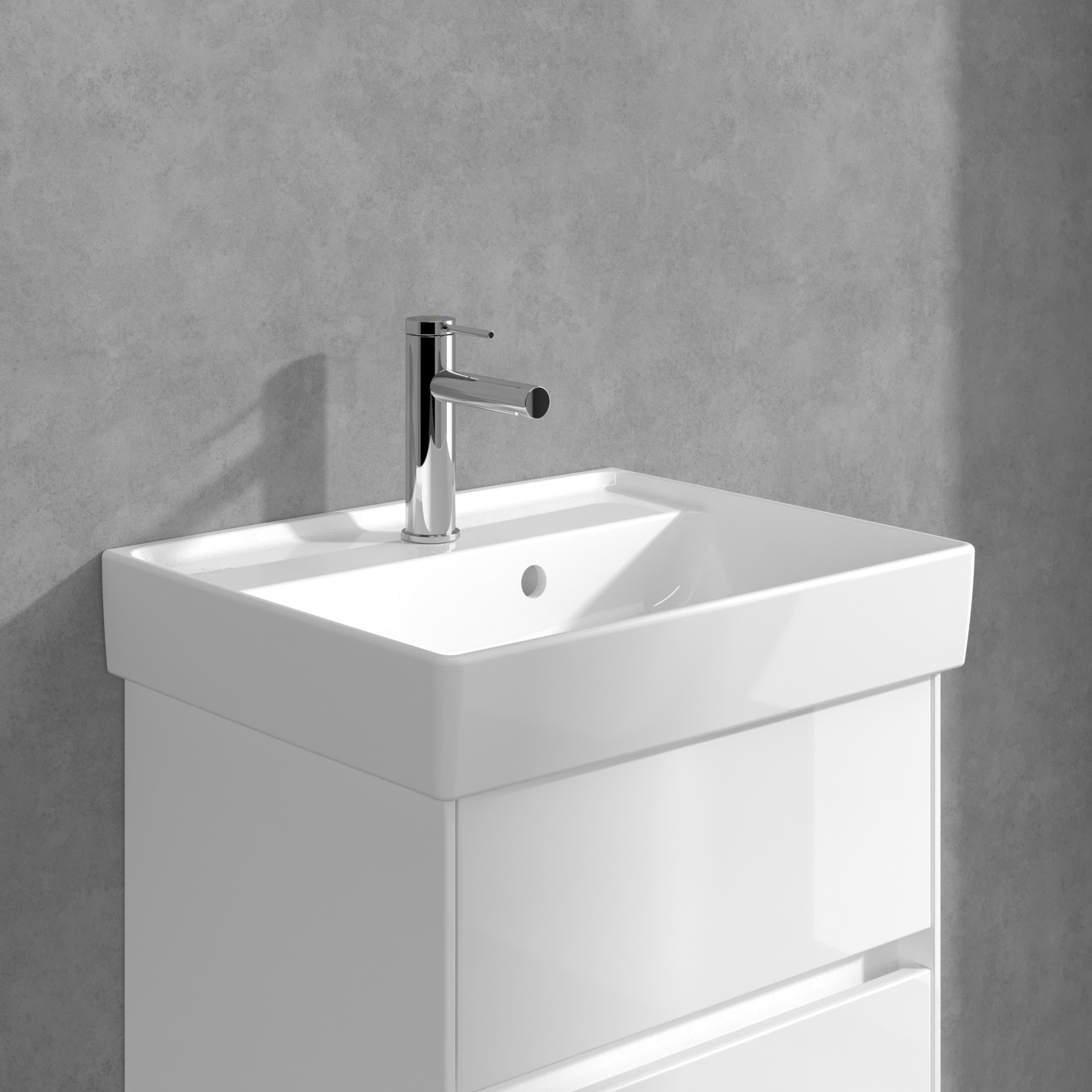Villeroy & Boch Loop & Friends bateria umywalkowa stojąca chrom TVW10610315361 - Wysyłka w 24h