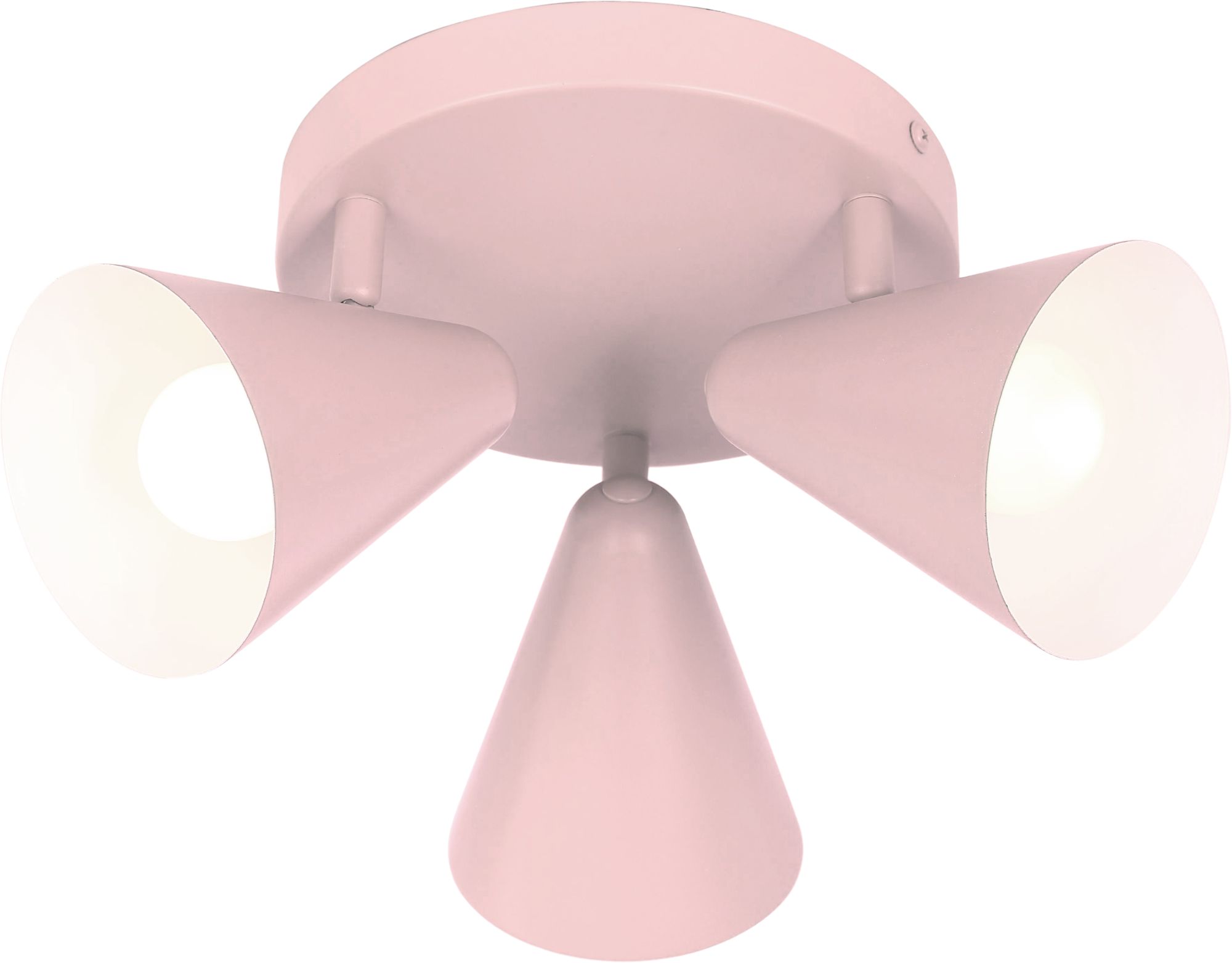 Candellux Amor lampa podsufitowa 3x40W różowa 98-68811