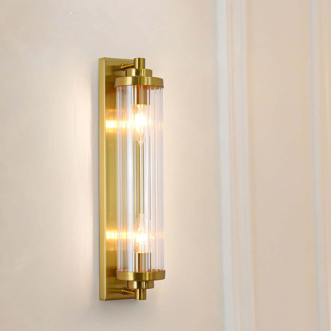 Light Prestige Lorenzo kinkiet 2x40 W przezroczysty-złoty LP-2960/1WGD - Wysyłka w 24h