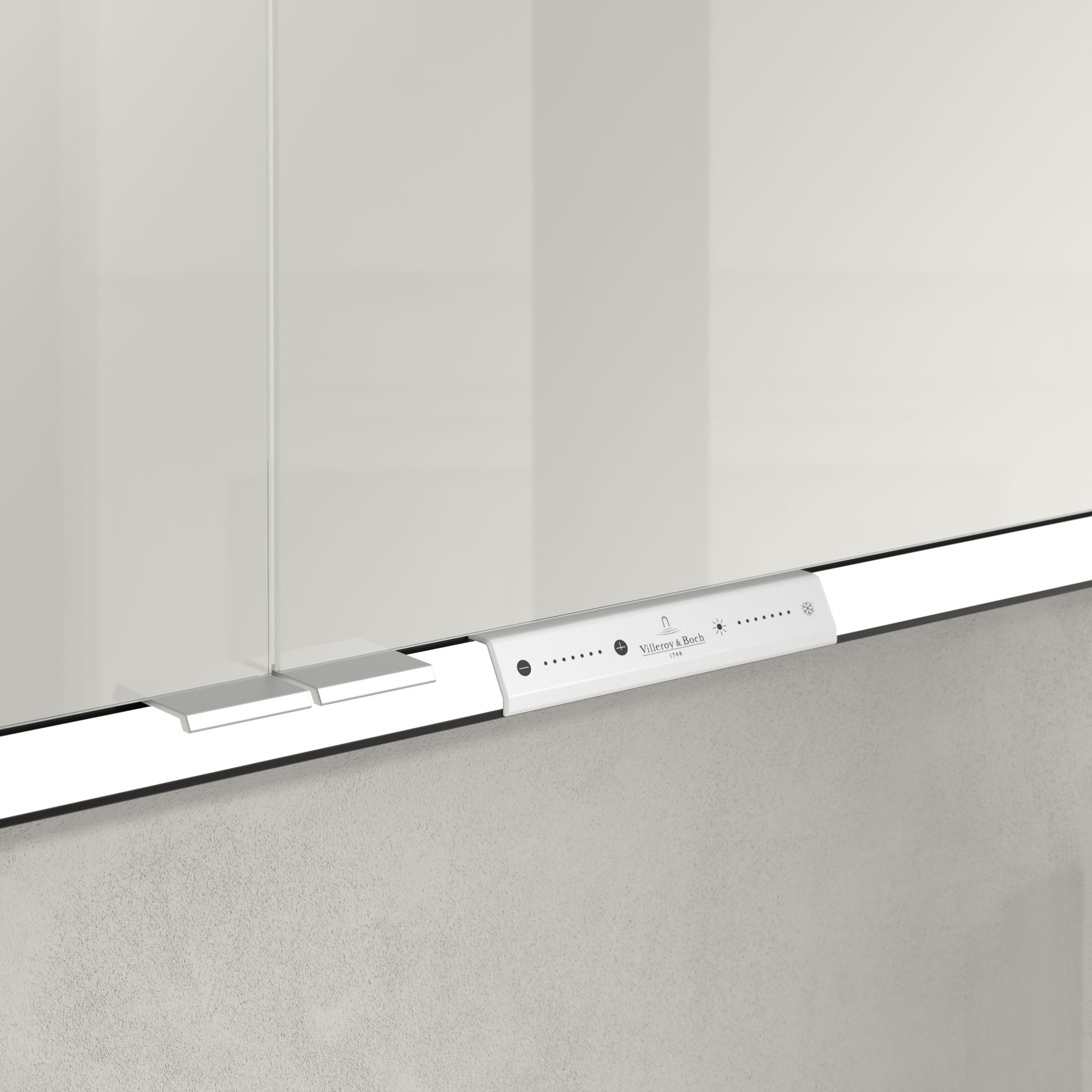 Villeroy & Boch My View+ szafka 130x16,8x75 cm z lustrem soft green B48213AF