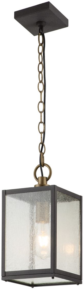 Quintiesse Lahden lampa wisząca zewnętrzna 1x60 W postarzany cynk QN-LAHDEN8-M-WZC