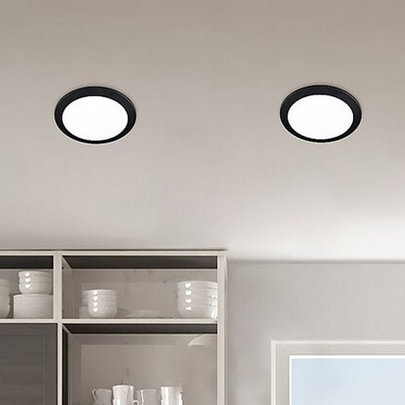 Rabalux Shaun2 lampa do zabudowy 1x6 W czarna 71241