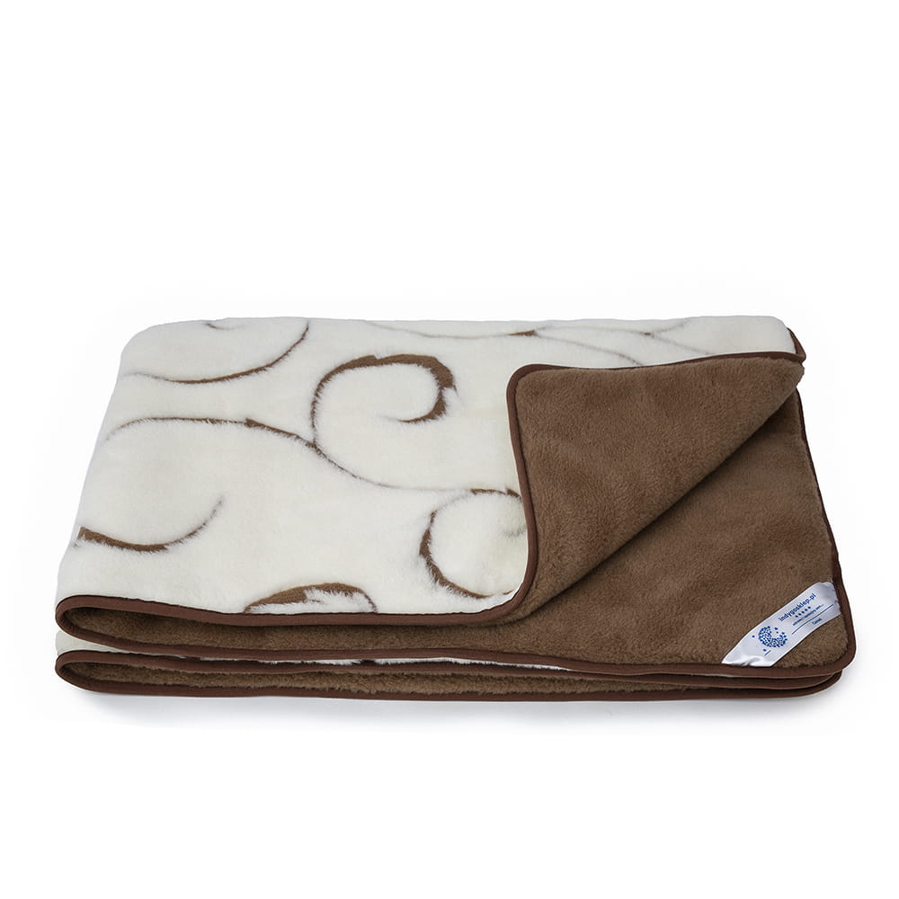kołdra camel ciemny/kaszmir liguria 180x200 (+-5cm)