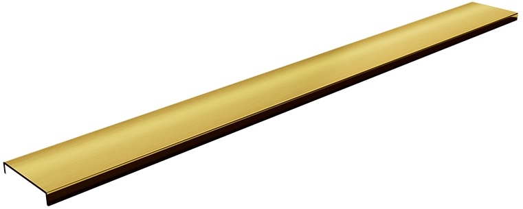 Darmowa Dostawa - Maskownica odpływu liniowego 100 cm złoty Schedpol Base Gold Brushed Range 10054DPZS