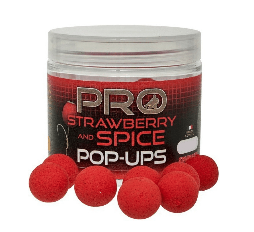 Starbaits kulki proteinowe Pro Strawberry Spice Pop-Ups 12mm 50g