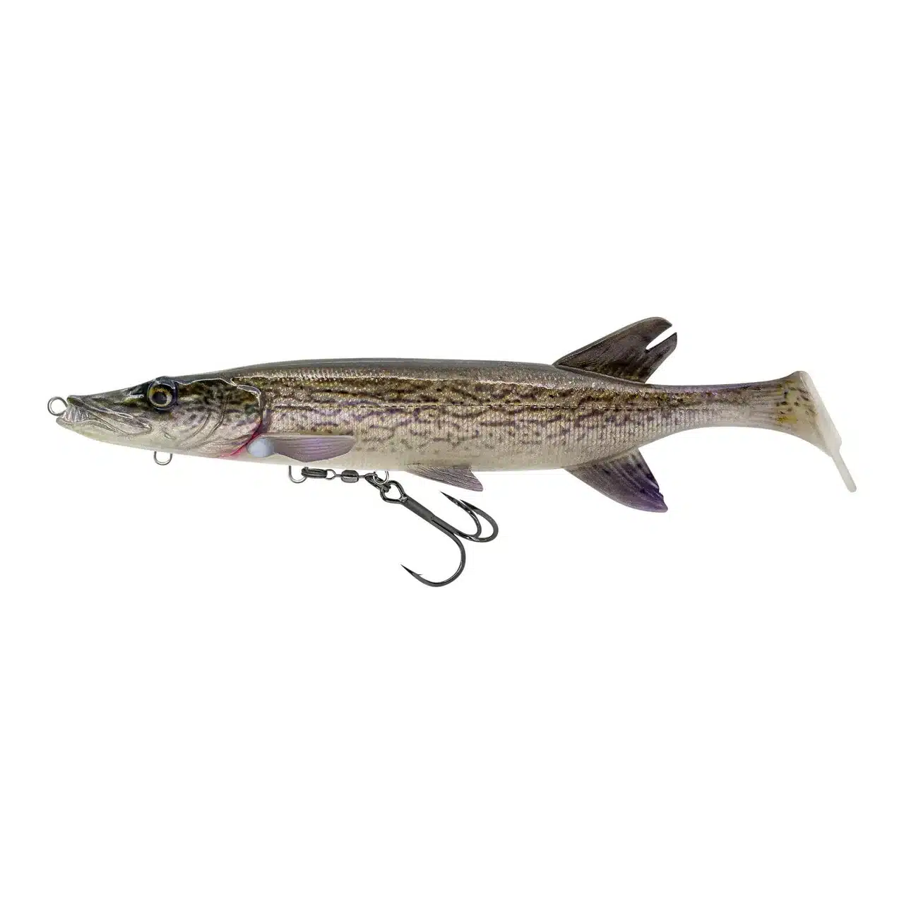 Savage Gear Guma 3D PIKE SHAD 20CM 65G WHITE PIKE