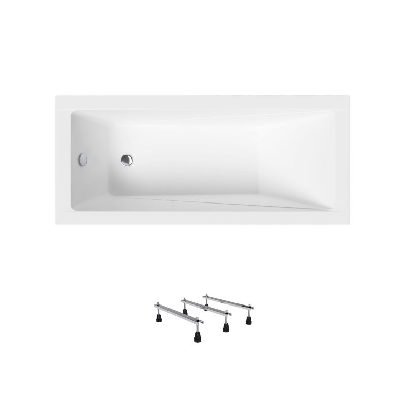Wanna akrylowa Helmken Rivana 160 x 70 + Nóżki / 23095005, 1 kpl