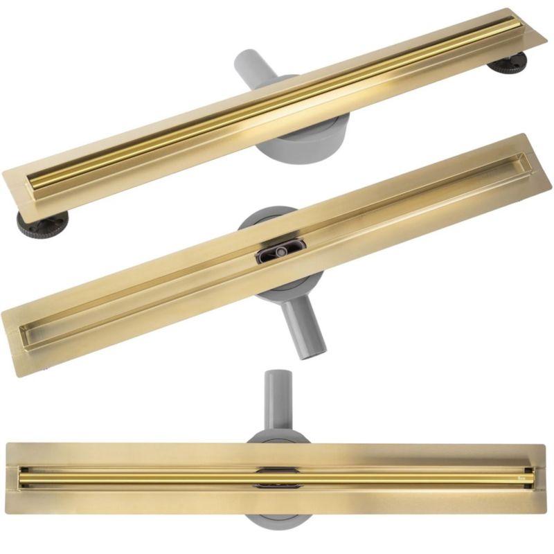 Odpływ Liniowy Rea Neox Slim Pro 800 Stal Nierdzewna Złoty 1 Szt