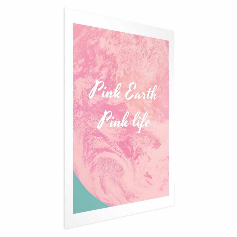 Plakat Artgeist Pink Earth 29,7x42 cm bez ramy 1 szt