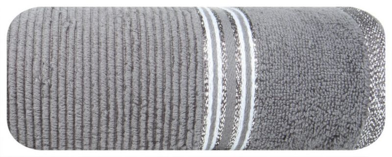 Ręcznik frotte Eurofirany Filon 03 50x90 srebrny 1 szt.
