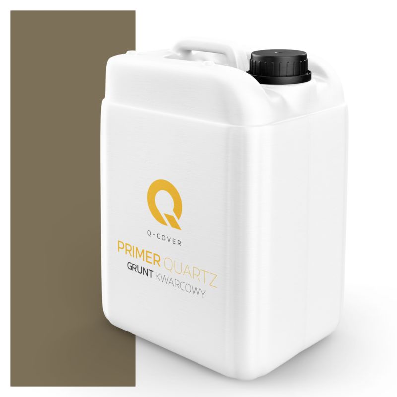 Grunt Kwarcowy pod Tynk Silikonowy Q-Cover Khaki F455 7.5KG