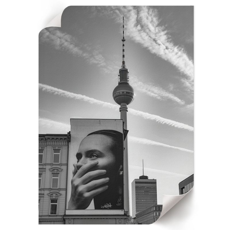 Grafika Na Ścianę ArtPrintCave 59,5x84 cm Miejski billboard Baron 1 szt.