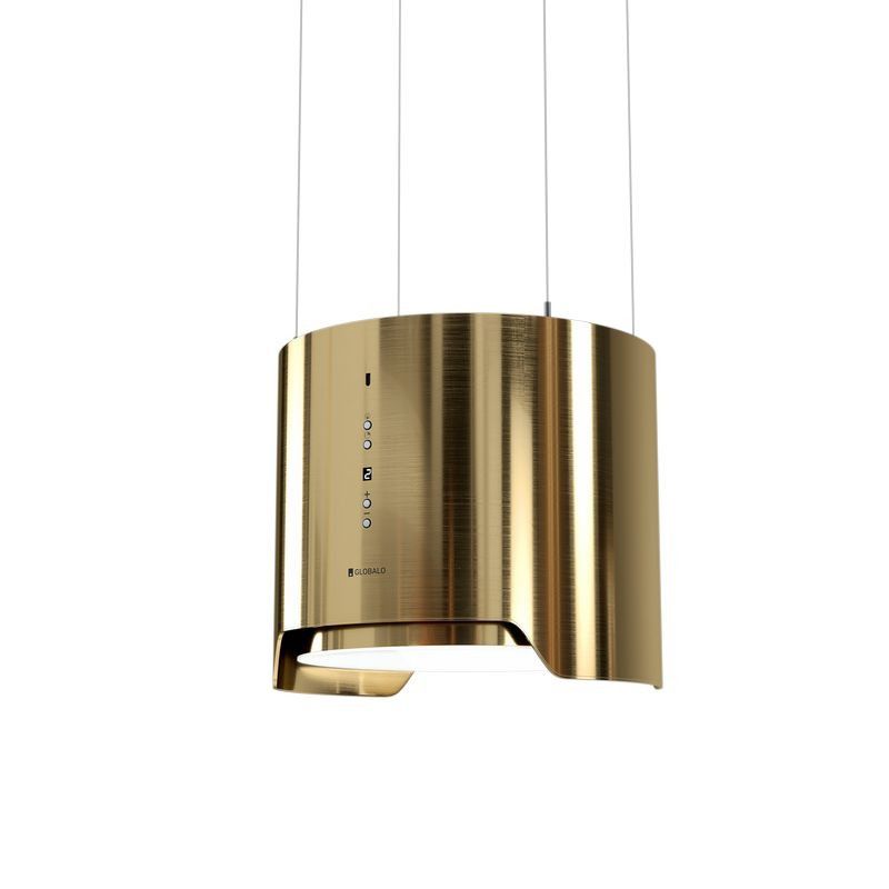 Okap wyspowy GLOBALO ARENOFLOW 39.4 light gold 39cm 365 m3/h 1szt.