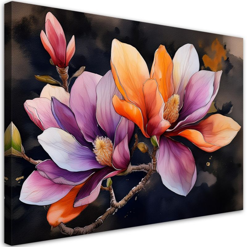 Obraz do salonu sypialni Feeby Magnolia Natura 60x40 cm 1szt