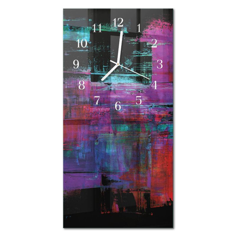 Zegar Ścienny Kuchenny Tulup 30x60 cm z Białymi Wskazówkami Sztuka 1 szt.