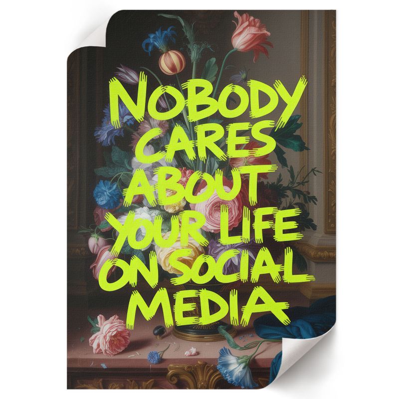 Wydruk Na Płótnie ArtPrintCave 42x59,5 cm Nobody cares Lightness 1 szt.