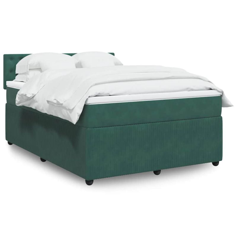 Łóżko z materacem WaszeMeble 160x200 cm zielony WM-3287797 1 szt.