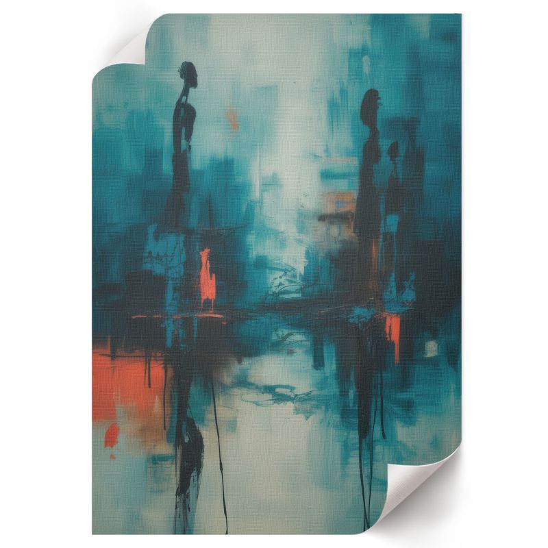 Plakat Do Pokoju Dziecka ArtPrintCave 59,5x84 cm Tajemniczy krajobraz Harpuss 1 szt.