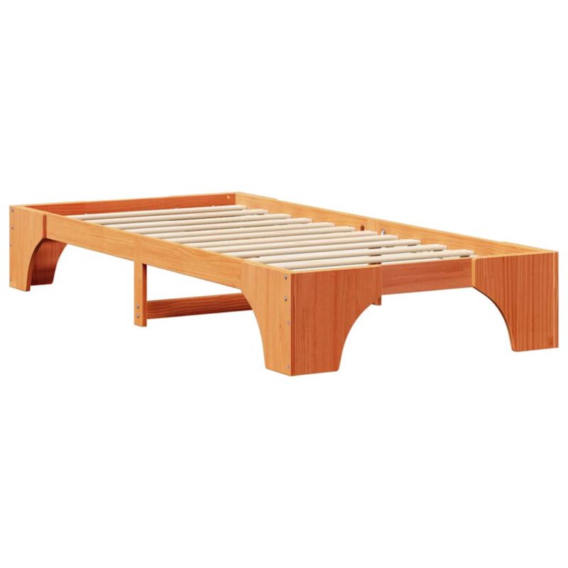 Rama łóżka WaszeMeble 80x200 cm Woskowy brąz sosna WM-872973 1 szt.