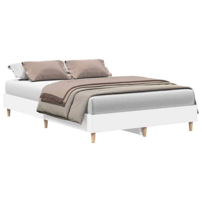 Rama łóżka WaszeMeble 135x190 cm Biały drewno WM-861057 1 szt.