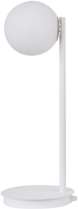 Lampka stołowa Sigma Lighting Gama biała 1 x G9 x 12W IP20 wym: 43 x 16 x 16 cm metal - 1 szt.