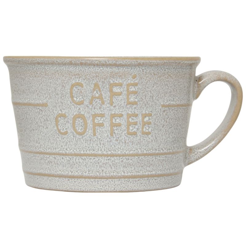 Filiżanka śniadaniowa Coffee Secret de Gourmet biała ceramiczna 260 ml 1 szt.