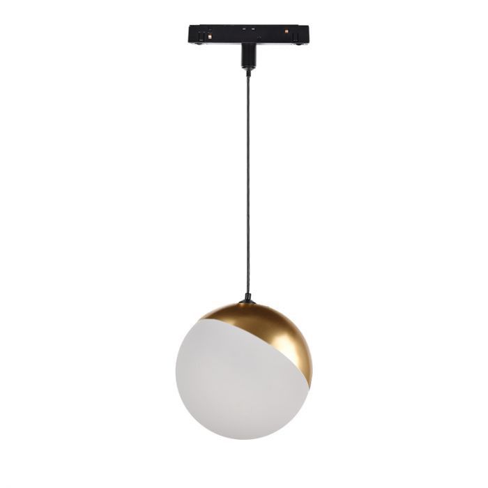 Lampa wisząca Abigali Magento złota wym: 180 x 10 x 10 cm wbudowany LED 1 szt.