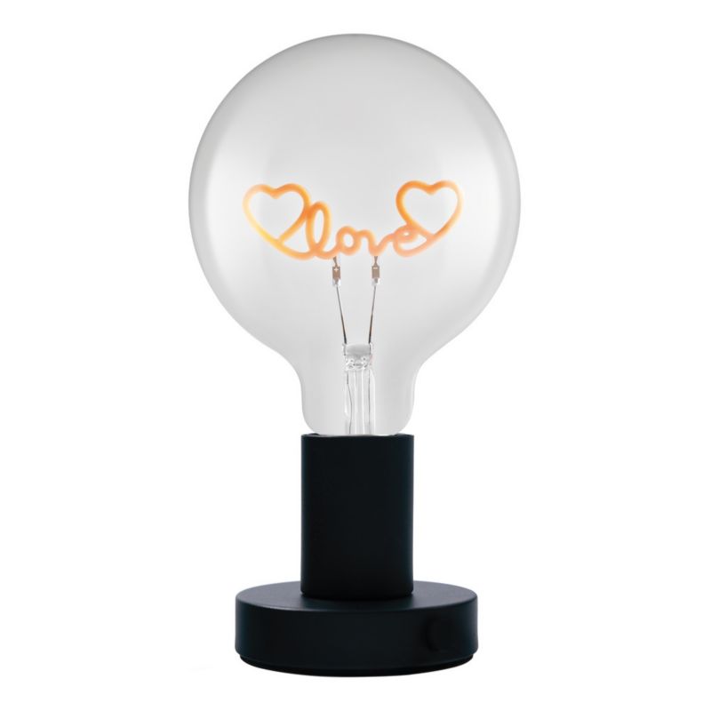 Lampka Stołowa Osram Vintage 1906 Dekoracyjna 1.2W 40lm 1200K E27 Czarna 1 szt.
