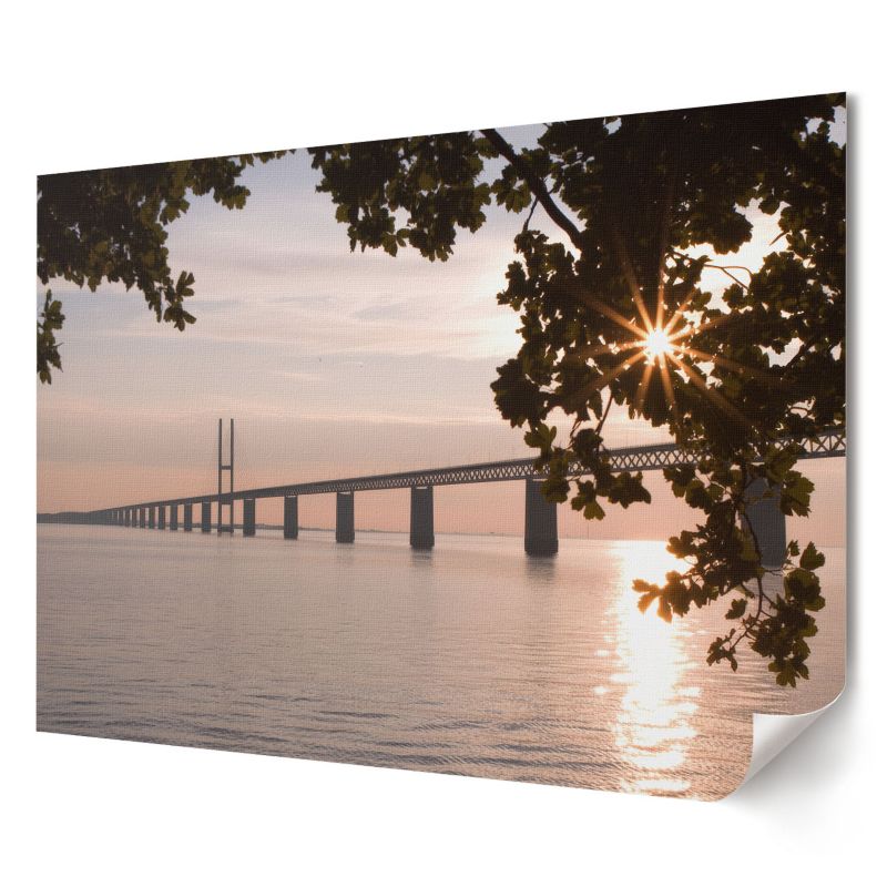 Plakat canvas Wallfluent Format A3 Most natura Kolektyw Visual Echo 1 szt.