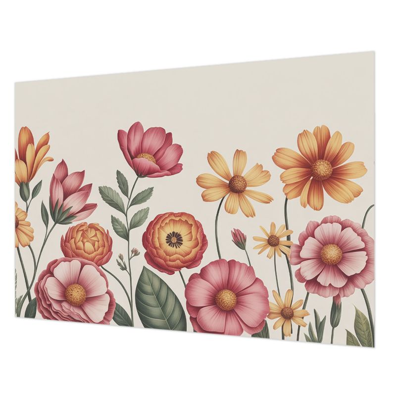 Tapeta Do Kuchni, Salonu, Biura Tulup 312x219 cm Kwiatowa Kompozycja 1 szt.