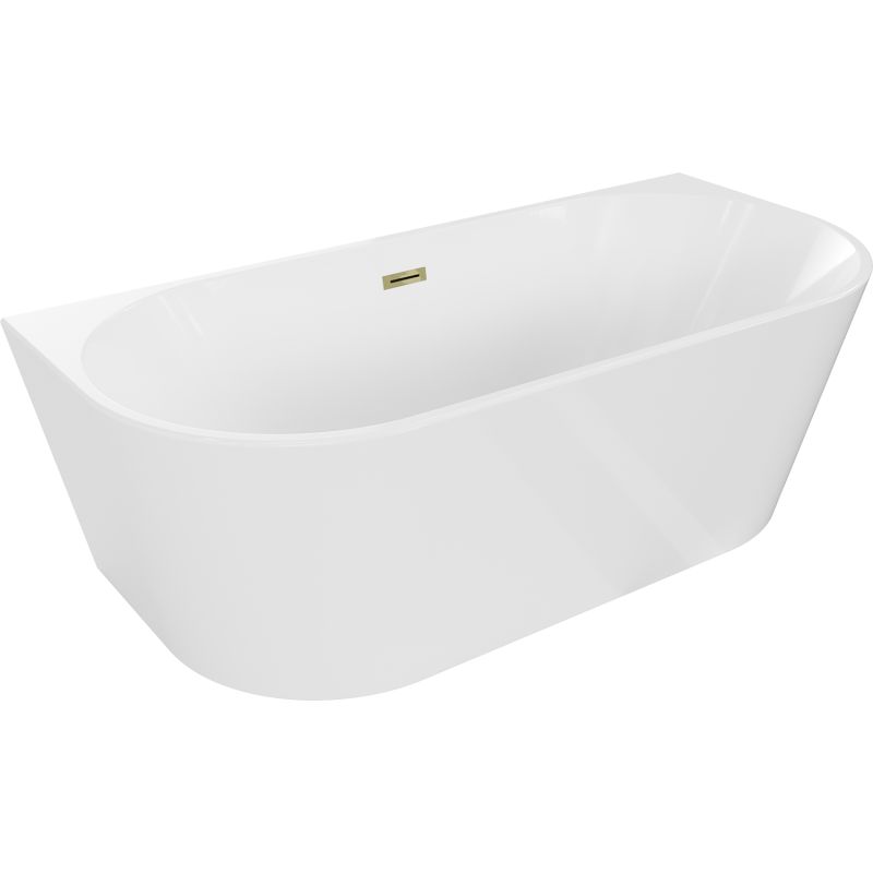 Wanna przyścienna Mexen Oval biała 150x75 cm 52671507500-50 1 szt.