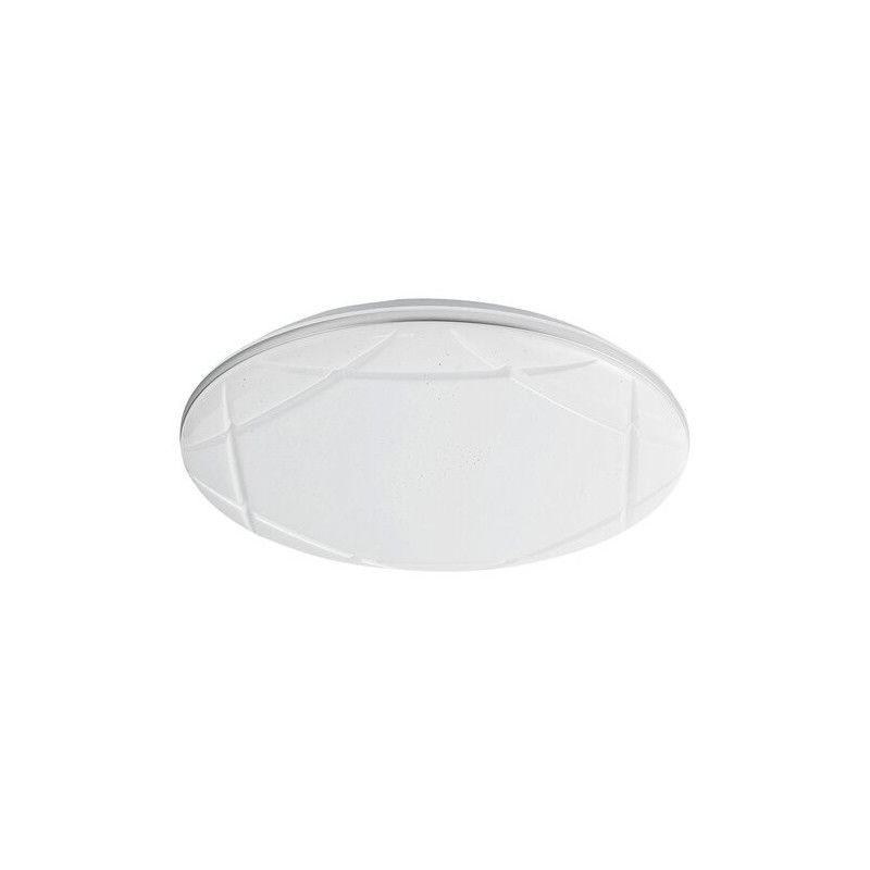 Plafon sufitowy nowoczesny Rabalux Oswald srebrno-biały LED 24W 4000K 1800lm IP20 wym: 7 x 40 x 40 cm metal - 1 szt.