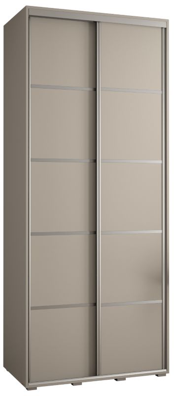 Szafa przesuwna Abiks 60 wysoka Dakota 4 100 kaszmir+kaszmir+srebr 1 szt